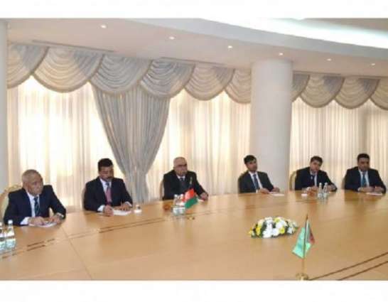 Meeting of the Minister of Foreign Affairs of Turkmenistan with the Leader of the National Islamic movement party of Afghanistan