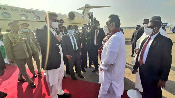 PM Imran Khan arrives in Colombo