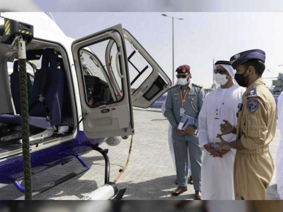 Saif bin Zayed visits NAVDEX 2021