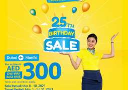 Cebu Pacific’s 3rd seat sale this month: AED300 Dubai-Manila flights