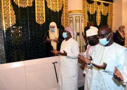 رئيس جمهورية غينيا بيساو يزور المسجد النبوي