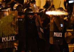 Police Fire Rubber Bullets on Protesters in Central Bangkok