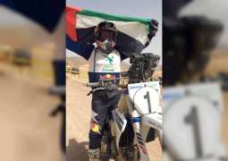 الإماراتي محمد البلوشي يفوز بلقب  الدرّاجات النارية في رالي باها الأردن