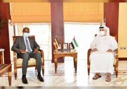 Abu Dhabi Chamber Director-General, Ugandan Ambassador discuss trade cooperation