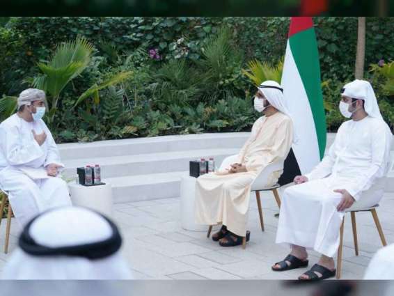 Mohammed bin Rashid receives letter from Sultan of Oman