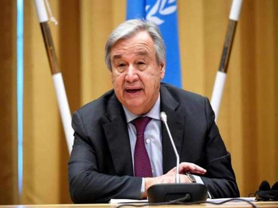 UN Secretary General Antonio Guterres Holds a Phone Talk With Iranian Foreign Minister