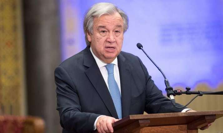 UN Secretary General Guterres Holds a Phone Talk With Iranian Foreign Minister