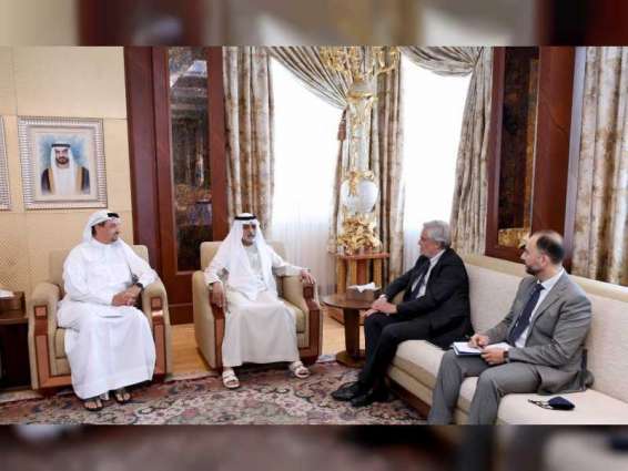 Nahyan bin Mubarak receives Commissioner-General for Italy’s Participation in Expo 2020 Dubai