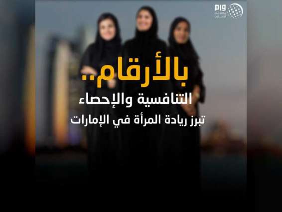 بالأرقام.. "التنافسية والإحصاء" تبرز ريادة المرأة في الإمارات