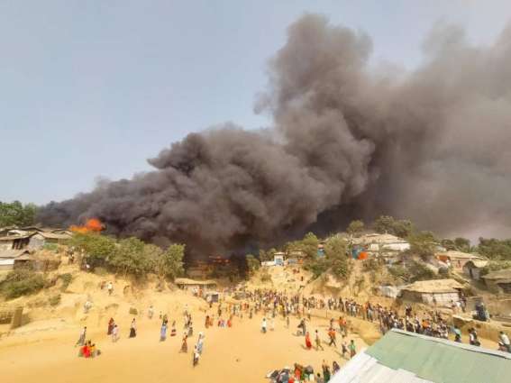 IOM Concerned About Consequences of Major Fire at Rohingya Camp in Bangladesh