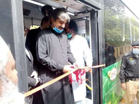 Sindh govt launches electric busses in Karachi