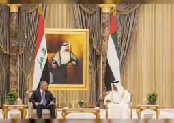 Update: Mohamed bin Zayed, Iraq's Prime Minister discuss relations, latest regional developments