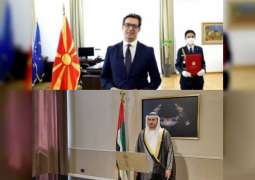 UAE ambassador presents credentials as non-resident envoy to North Macedonia