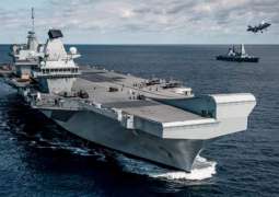 UK's Queen Elizabeth Aircraft Carrier to Sail to Asia on Maiden Trip in May