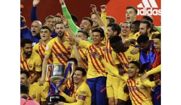 برشلونة "91" .. أرقام قياسية في "كأس الملك" و"تاريخية" لميسي وجريزمان
