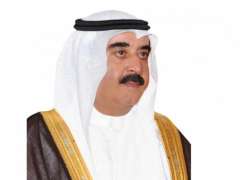 Ruler of Umm Al Qaiwain condoles with King of Jordan on death of Prince Muhammad bin Talal