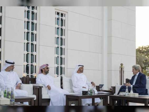 Mohamed bin Zayed receives US Special Presidential Envoy for Climate