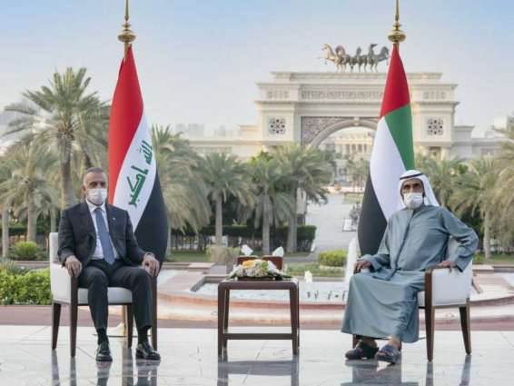 Mohammed bin Rashid, Iraqi premier review strengthening cooperation