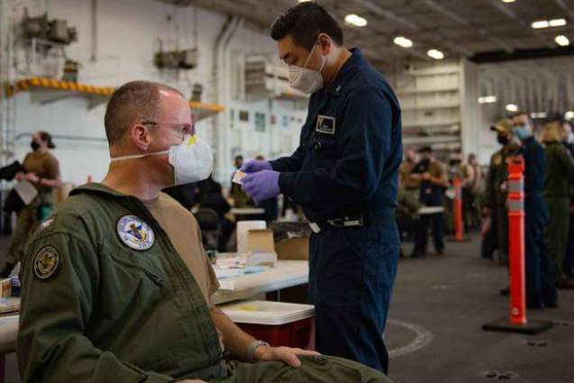 US Navy Sets Goal of 100% COVID-19 Vaccinations of Crews on All Ships - Chief