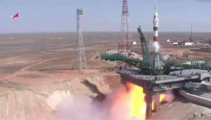 Russia's Soyuz Rocket Named After Gagarin Brings 3 Astronauts to ISS