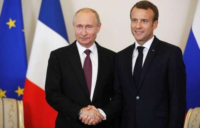 Macron Intends to Hold Talks With Putin in Near Future - Elysee Palace