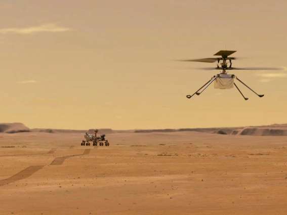 NASA Successfully Launches Ingenuity Helicopter From Mars's Surface