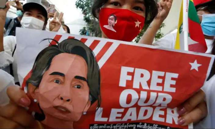 Myanmar's Military Not Accusing Aung San Suu Kyi of Involvement in Unrest at This Stage