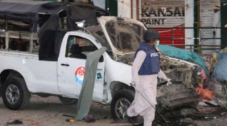 مقتل شرطي و اصابة 5 أشخاص اثر انفجار قنبلة فی سیارة باقلیم بلوشستان