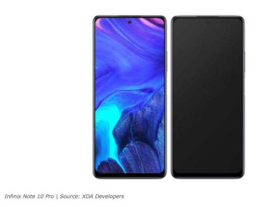Renders expose the design of most awaited Infinix Note 10 Pro ahead of launch