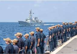 PNS Saif Participated In Naval Drills With Us & Canada
