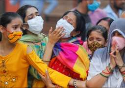 India reports daily rise in coronavirus cases of 343,144