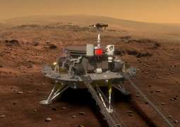 China's Space Agency Shares 1st Pictures of Mars Made by Zhurong Rover Upon Landing