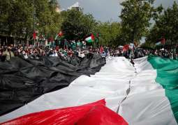 Some 1,000 People Rally in Support of Palestine in Paris