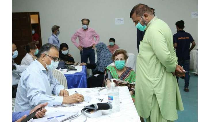In the last two months more than 15000 people have been vaccinated at the Arts Council's vaccination center jointly established by the Sindh Health Department
