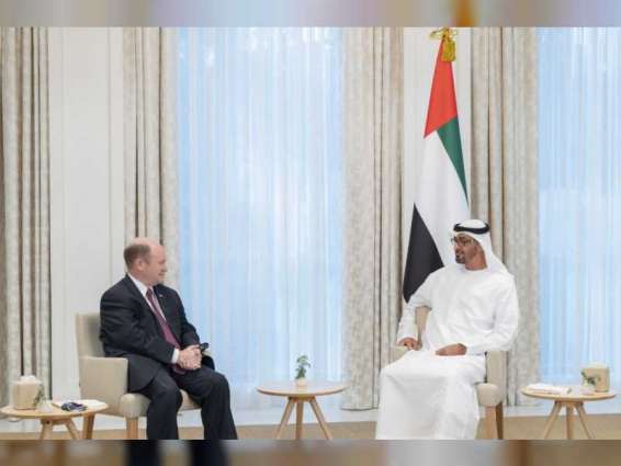 Mohamed bin Zayed meets two US senators