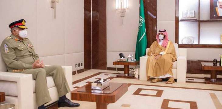 COAS Bajwa calls on Saudi crown prince  Mohammad Bin Salman