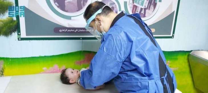 عيادات مركز الملك سلمان للإغاثة تواصل تقديم خدماتها الطبية في مخيم الزعتري