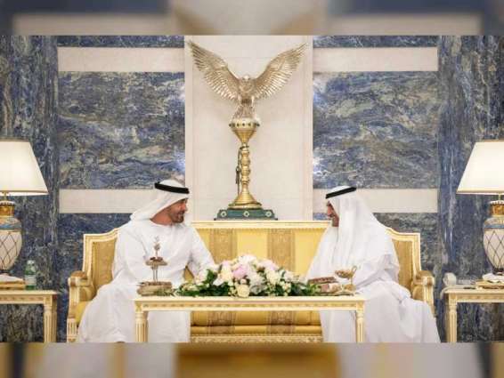 Mohamed bin Zayed exchanges greetings with Fujairah Ruler on Eid al-Fitr