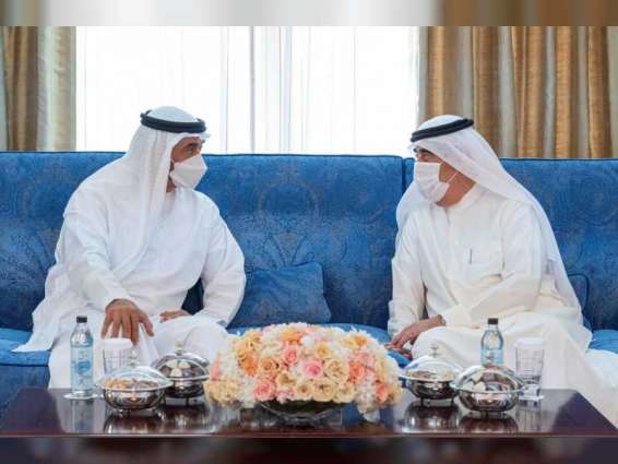 Mohamed bin Zayed exchanges Eid greetings with Ruler of Umm Al Qaiwain