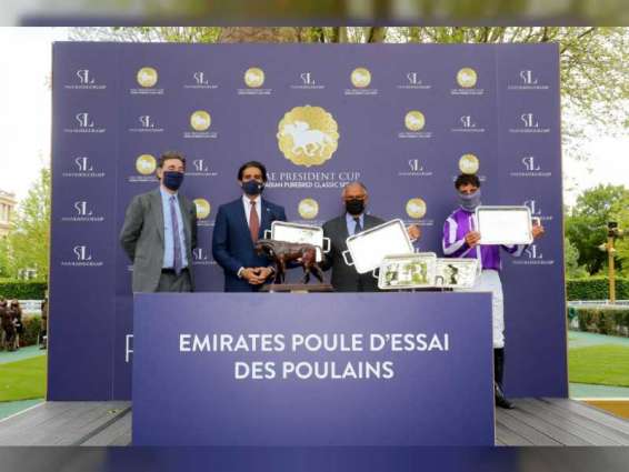 Hattal of Yas Horse Racing Management wins UAE President's Cup World Series for Purebred Arabian Horses in France