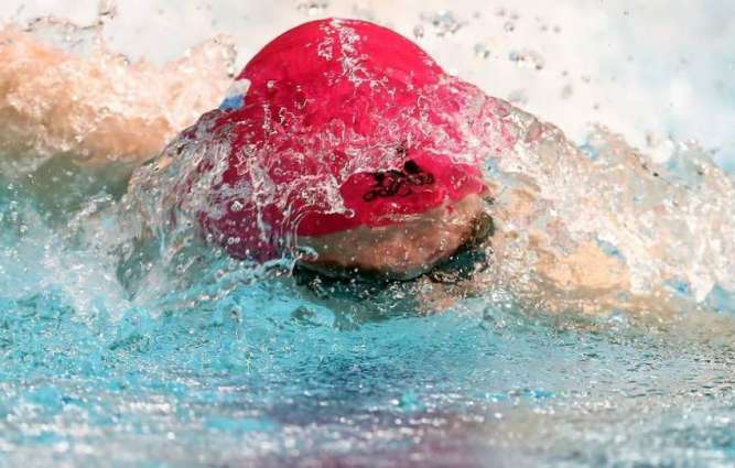Russia's Kolesnikov Sets World Record in 50 Meters Backstroke Swimming at 23.93 Seconds