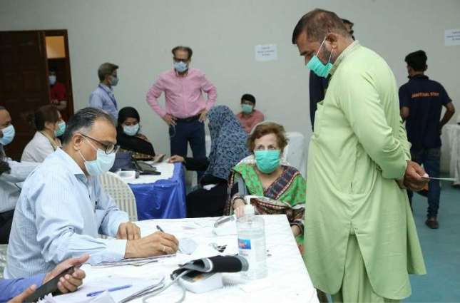 In the last two months more than 15000 people have been vaccinated at the Arts Council's vaccination center jointly established by the Sindh Health Department