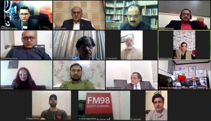 FM -98 hosts webinar on 70th anniversary of Pak-China diplomatic ties
