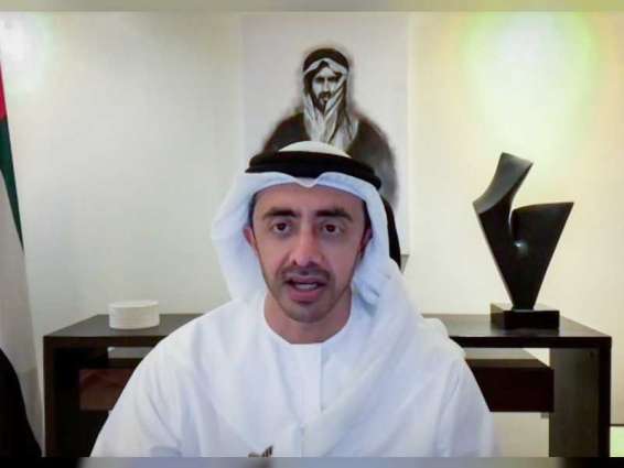 عبدالله بن زايد يترأس اجتماع مجلس التعليم والموارد البشرية عن بعد