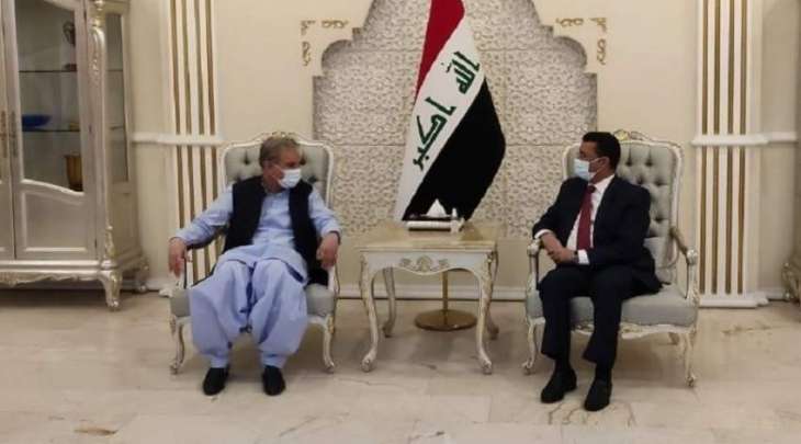 وزیر خارجیة باکستان یجتمع مع نظیرہ العراقي خلال زیارة بلادہ