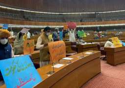 Budget FY2021-22: Opposition creates rumpus during Finance Minister’s speech in National Assembly