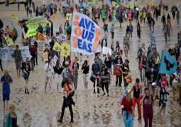 Climate Protesters Target G7 Summit in Cornwall for Second Day in Row
