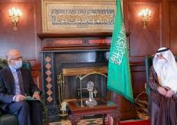سفیر باکستان لدی السعودیة بلال أکبر یجتمع بأمیر منطقة تبوک