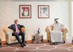 Ahmed bin Mohammed receives Vice President of International Olympic Committee