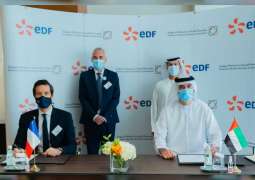 "الإمارات للطاقة النووية" و"إي دي إف" الفرنسية توقعان خطاب نوايا للتعاون في مجال البحث والتطوير 